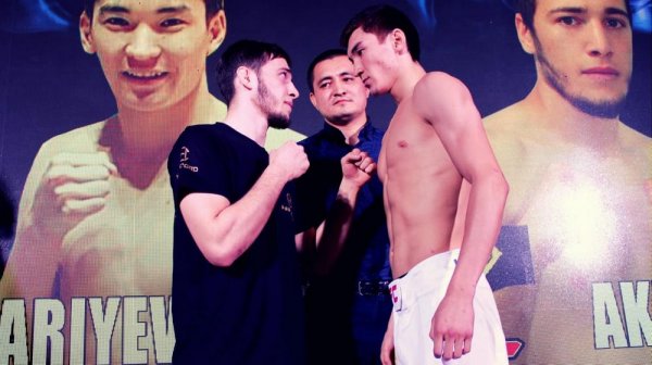 Руслан Сариев из Мангистау завоевал чемпионский пояс NFC WEST в Актау