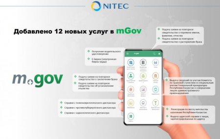 Казахстанцы могут получить справки и сменить фамилию при помощи приложения