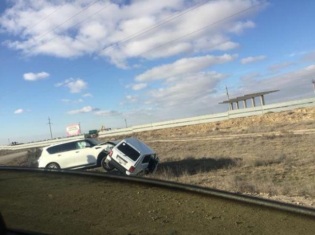 Мужчина пострадал в аварии на трассе Актау-Жанаозен