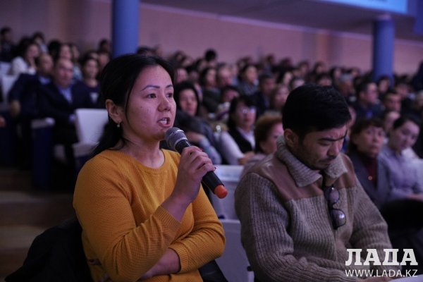 Аким Жанаозена отчитался перед населением