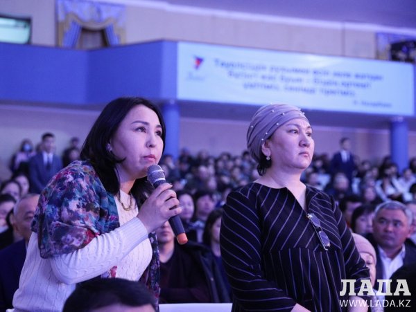 Аким Жанаозена отчитался перед населением