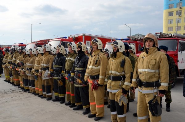 Пожар «тушили» в гостинице «Нур-Плаза» в Актау