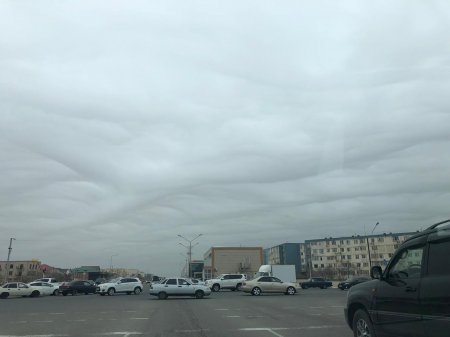 Странная форма облаков