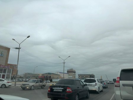 Странная форма облаков