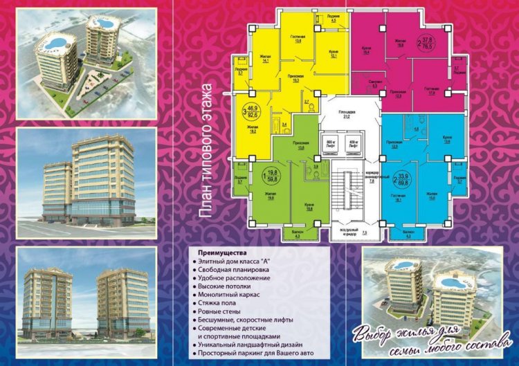 ЖК «Twin Towers» - для семьи любого состава!