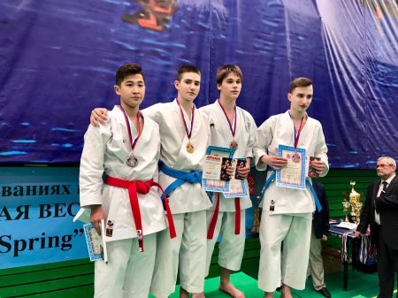 Каратисты из Актау завоевали восемь призовых мест на всероссийских соревнованиях
