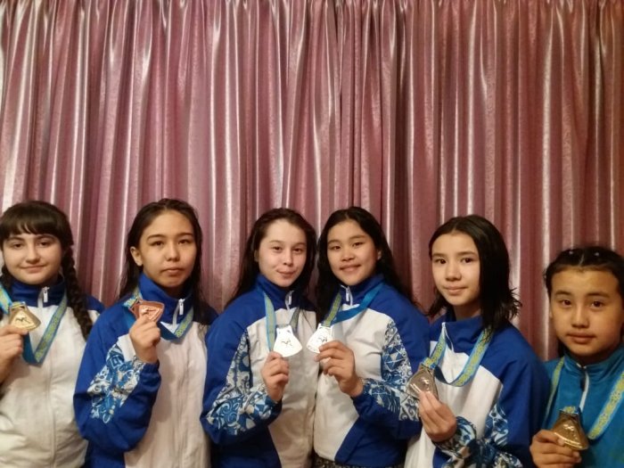 Спортсменки из Актау завоевали шесть медалей на республиканском турнире