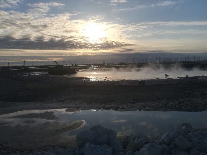 Пожар на месторождении Каламкас ликвидирован