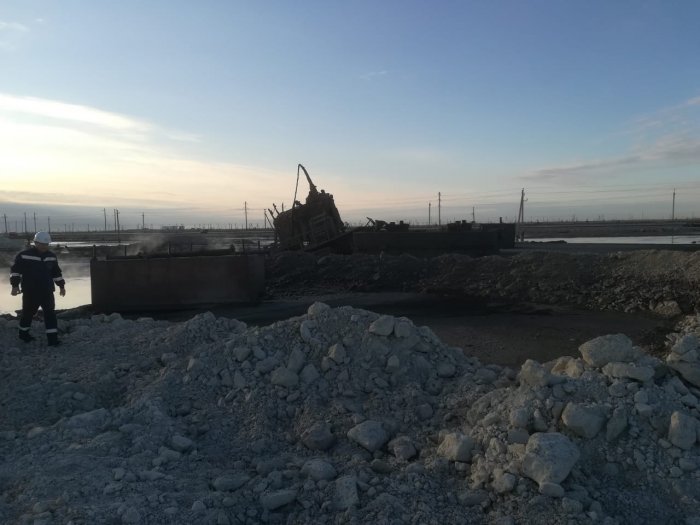 Пожар на месторождении Каламкас ликвидирован