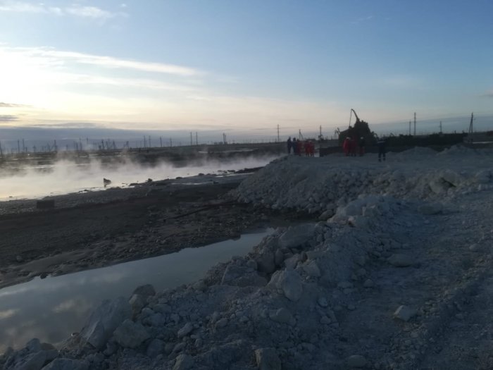 Пожар на месторождении Каламкас ликвидирован