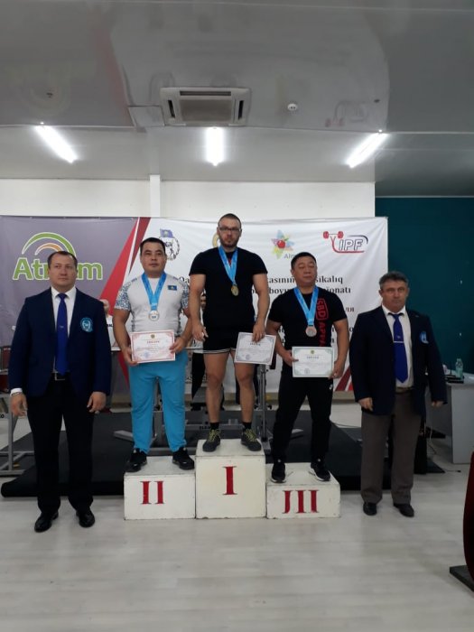 Спортсмены из Мангистау завоевали 15 медалей на чемпионате Казахстана по жиму лежа