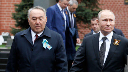 Назарбаев прибыл в Москву на парад Победы 