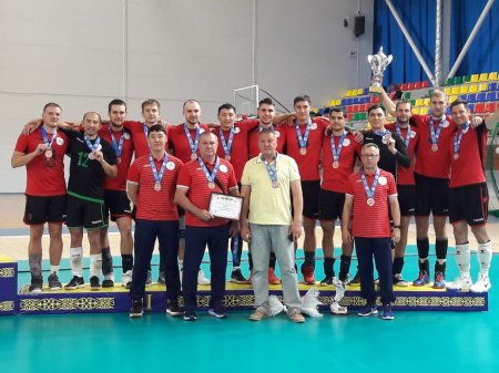 Волейбольная команда «Мангистау» стала бронзовым призером национальной лиги Казахстана