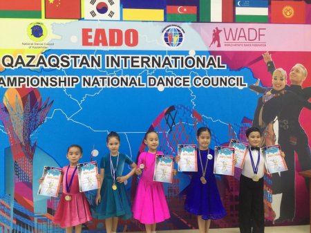 Танцоры из Актау завоевали 22 медали на чемпионате Республики