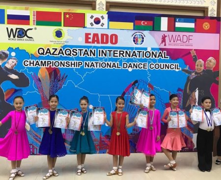 Танцоры из Актау завоевали 22 медали на чемпионате Республики