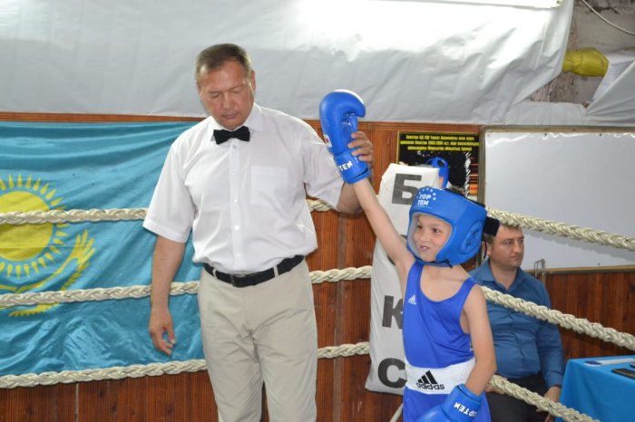 Недетский бой: В Актау прошел турнир по боксу среди самых юных спортсменов