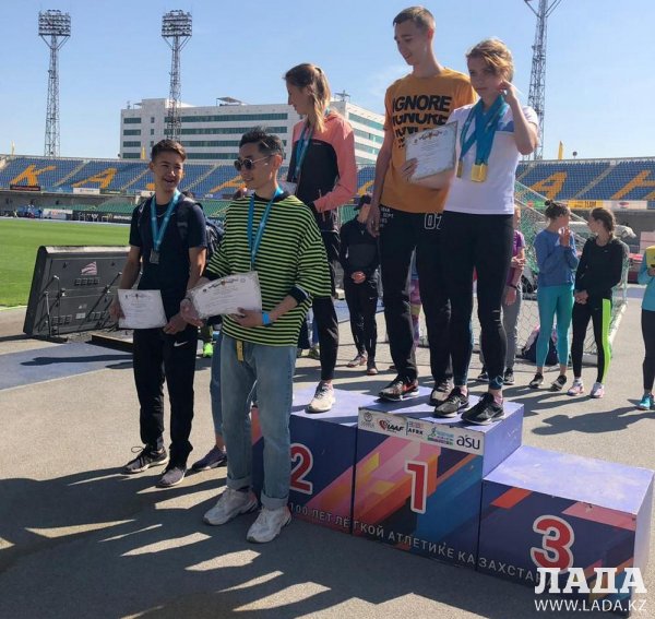 Легкоатлеты из Актау удостоились 14 медалей на двух чемпионатах