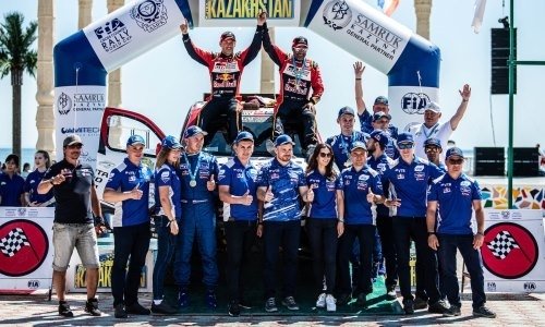 Актауский экипаж занял третье место в классе Т2 на «Ралли Казахстан-2019»