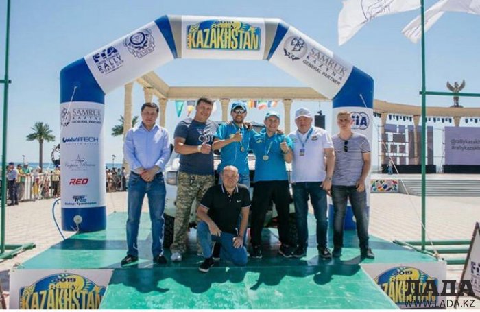Актауский экипаж занял третье место в классе Т2 на «Ралли Казахстан-2019»