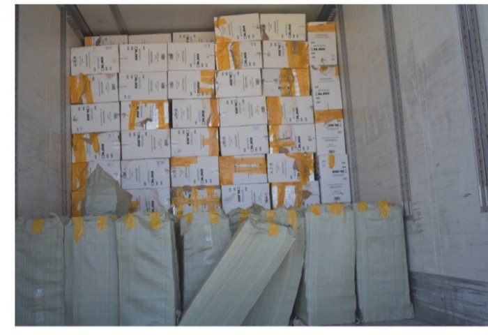 Более 13 миллионов контрабандных сигарет нашли в Актау