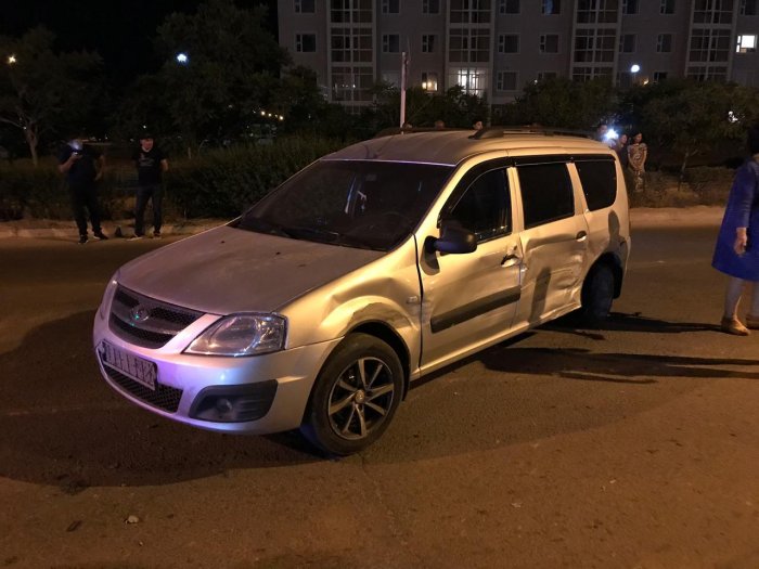 Ночью в Актау произошло массовое ДТП