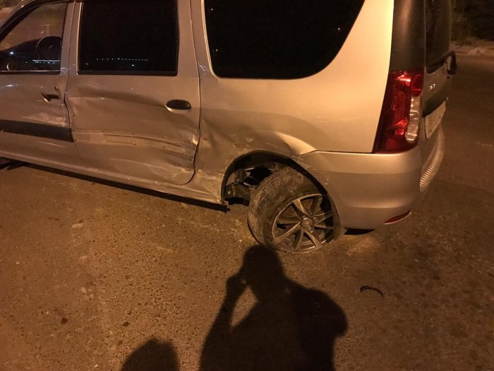 Ночью в Актау произошло массовое ДТП