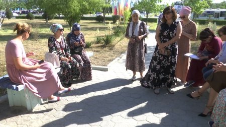 Более 30 многодетных матерей пришли в акимат Мангистауской области