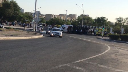 В Актау по факту аварии с участием пожарной машины назначена автотехническая экспертиза