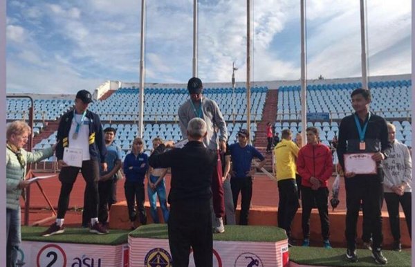 Актауский легкоатлет установил новый рекорд Казахстана