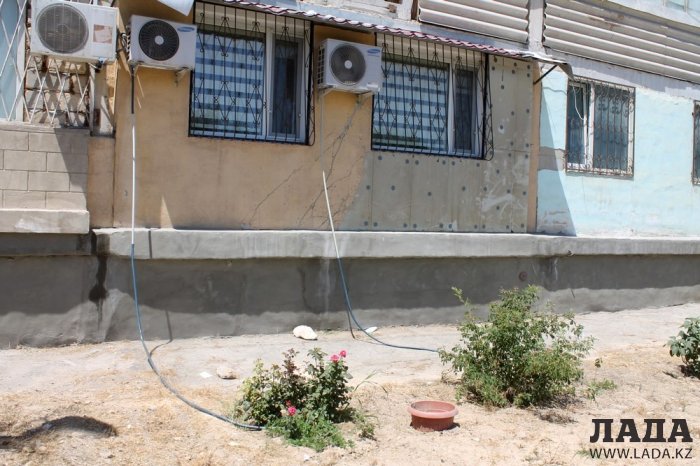 ТОО «РЭП» не произвело полив по указанному в графике адресу в 5 микрорайоне Актау