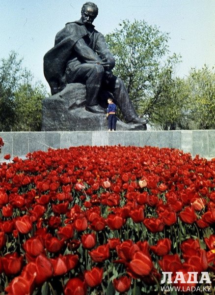 Фоторепортаж: Состояние зеленых насаждений в сквере имени Захарова в Актау
