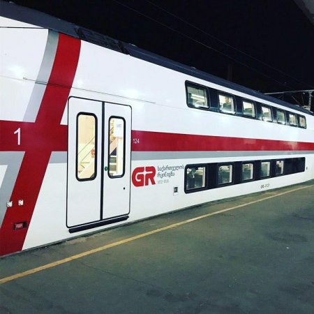 Для сравнения. Поезда в Грузии ВИДЕО