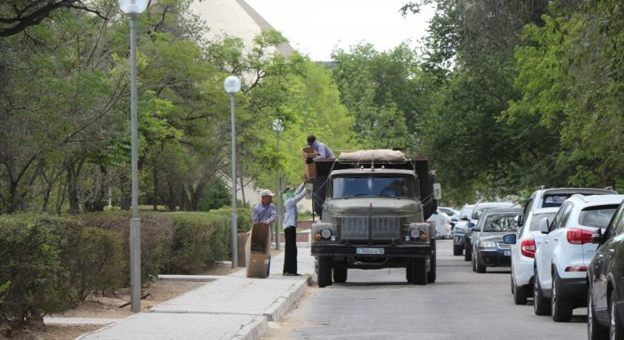 Полив по факту: Исполнение графика в Актау 21 июня