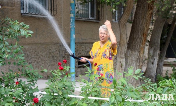 Полив по факту: Исполнение графика в Актау 21 июня