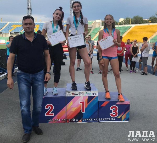 Актауские легкоатлеты стали призерами двух чемпионатов страны