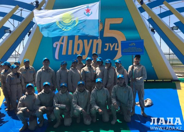 Юные патриоты из Актау участвовали в республиканском военно-патриотическом сборе «Айбын-2019»