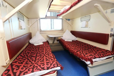 Новые вагоны вышли в рейс по маршруту Алматы-Мангистау