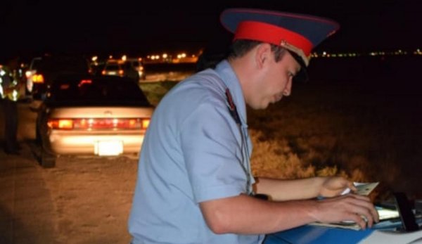 За четыре дня полицейские наложили свыше 300 тысяч тенге штрафов  на водителей Мангистау