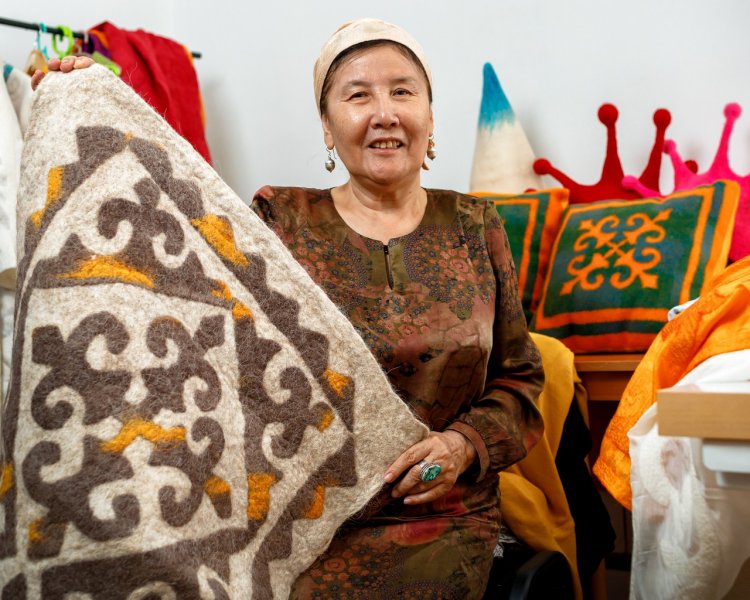 Маңғыстаулық қолөнершілер шығармашылық пен жұмысқа арналған орынға мұқтаж