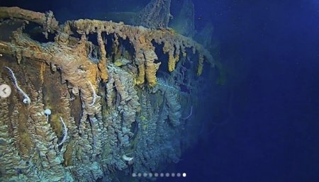 Как выглядит "Титаник" спустя 107 лет — снимается шокирующий "подводный" фильм в 4К