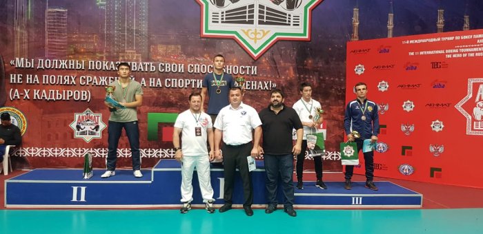 Боксёры из Мангистау завоевали шесть медалей на турнире в Чечне
