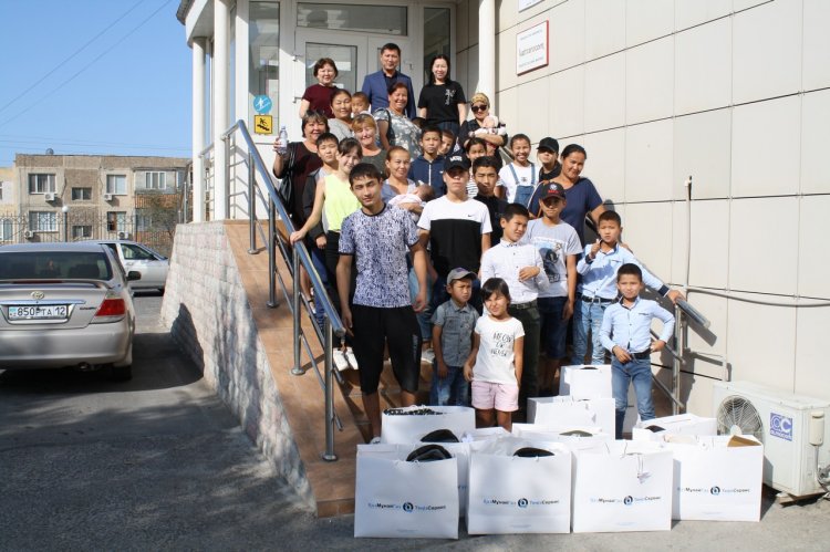 Летние каникулы и «Дорога в школу» вместе с ТОО «ТенизСервис»