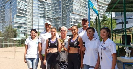 Спортсмены из Мангистау стали призерами Кубка Казахстана по пляжному волейболу