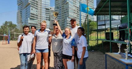 Спортсмены из Мангистау стали призерами Кубка Казахстана по пляжному волейболу