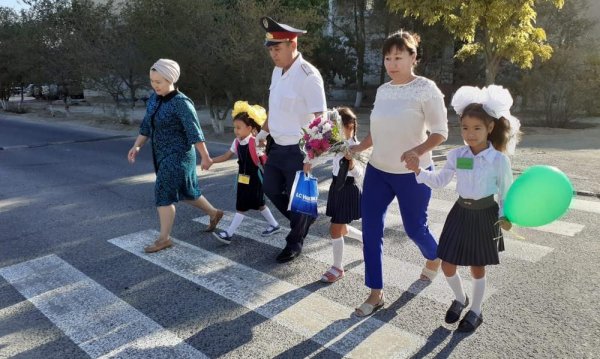 Пешеходные переходы обновили в Актау