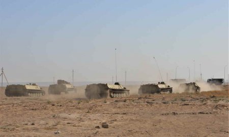 В Мангистауской области проходят военные учения