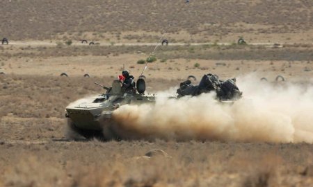 В Мангистауской области проходят военные учения