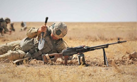 В Мангистауской области проходят военные учения