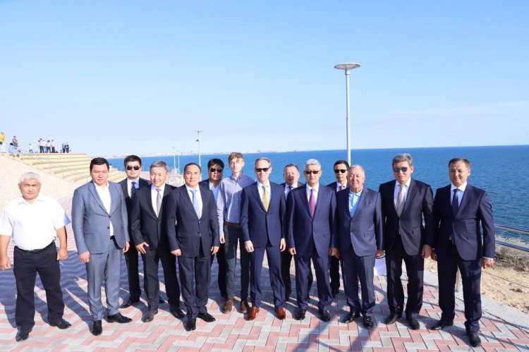 Компания NCOC презентовала необычный инфраструктурный проект в Актау