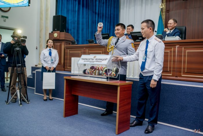 В Мангистау более 200 полицейских  Казахстана борются за победу в конкурсе «Парасатты полицей»